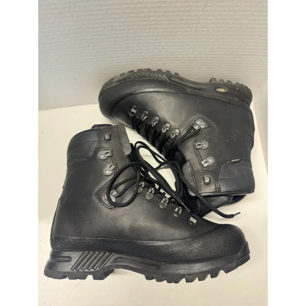 Hanwag Special Forces GTX Black Leather Gore-Tex Vibram Tactical Boots US 10.5